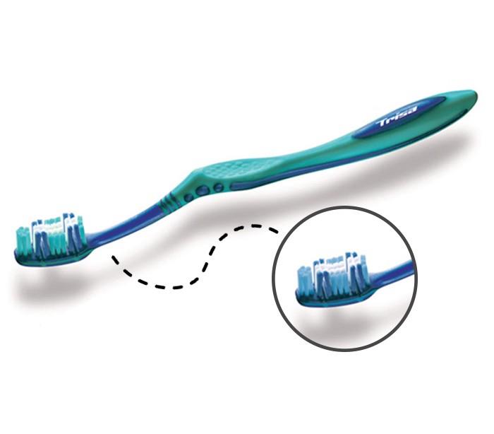 مسواک Trisa - Flexible Head DUO  Medium